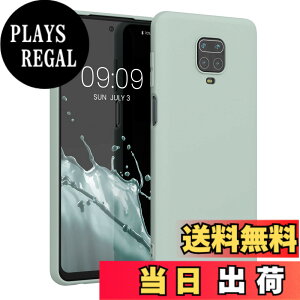 �y���������zkwmobile �X�}�z�P�[�X Xiaomi Redmi Note 9S / 9 Pro / 9 Pro Max�Ή� �P�[�X - �ɔ� TPU �V���R�� �}�C�N���t�@�C�o�[ ���F �F�F�N�[�� �~���g�A�T�C�Y�FRedmi Note 9S / 9 Pro / 9 Pro Max