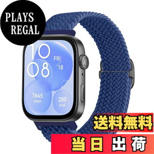 �y���������z[KeeFos] �o���h Huawei(�t�@�[�E�F�C) Watch Fit 5 Pro/5/4 Pro/Fit 4/Fit 3 �Ή� �����o���h �i�C�����f�� �ւ��x���g �݊��� �L�k�� �T�C�Y���� �҂݃u���X���b�g �ʋC�� �_�炵 �F�F�u���[