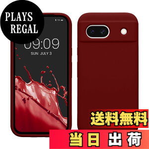 �y���������zkwmobile �X�}�z�P�[�X Google Pixel 8a�Ή� �P�[�X - TPU ���L�b�h �V���R�� �J�o�[ - �ϏՌ� ���h�~ �T���T�� Case ���o�[�u���b�h �F�F���o�[�u���b�h�A�T�C�Y�FPixel 8a