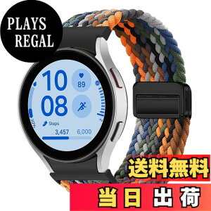 �y���������z[KeeFos] �o���h Samsung(�T���X��) Galaxy Watch FE 40mm/Galaxy Watch 7/6/5/4(40mm 44mm) �Ή� �����o���h �i�C�����f�� ���C�o�b�N�� �}�O�l�b�g���o�b�N�� �ւ��x���g �݊��� �L�k�� �T�C�Y���� 