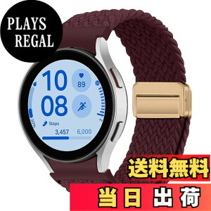 �y���������z[KeeFos] �o���h Samsung(�T���X��) Galaxy Watch FE 40mm/Galaxy Watch 7/6/5/4(40mm 44mm) �Ή� �����o���h �i�C�����f�� ���C�o�b�N�� �}�O�l�b�g���o�b�N�� �ւ��x���g �݊��� �L�k�� �T�C�Y���� 