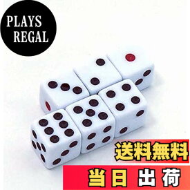 【送料無料】ダイス サイコロ 麻雀用品（6個入り） サイズ：大きい-16mm