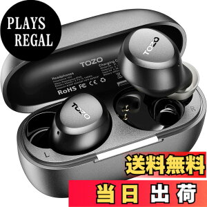 �y���������zTOZO A1 �C���z�� bluetooth ���C�����X�C���z�� ���ቹ�� �g�F�n���� ���^�y�� �}�C�N���� AI �ʘb���m�C�Y���_�N�V���� �J�X�^��EQ �A�v���Ή� �h�� �ő��32���Ԃ̘A���Đ� �Ԃ�[