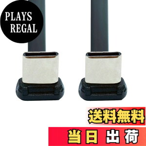 �y���������zchenyang USB C �V���[�g�t���b�g�P�[�u�� USB 2.0 Type C �f���A�� 90�x�p�x PD 65W �����[�d�f�[�^�����P�[�u�� 75MM �F�F�u���b�N�A�T�C�Y�F70MM
