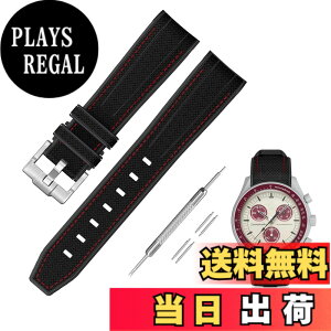 �y���������z[Jumpsunfun] 20mm ���v�o���h for Omega X Swatch Speedmaster MoonSwatch �I���K�ƃX�E�H�b�`�p�V���R���x���g Quick Release �����H��t�� �F�F�u���b�N�E���b�h�X�e�b�`