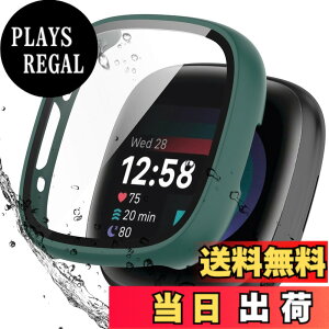 �y���������zBOOLINN For Fitbit sense2 �J�o�[/Fitbit versa4 �J�o�[ 3D���p�G�b�W �����^ PC+�K���X�f�� ��̌^ �t�@�[�E�F fitbit sense2 �P�[�X/fitbit versa4 �P�[�X �Ή� �����ߗ� �L�Y�h�~ �w��h�~ �ȒP��