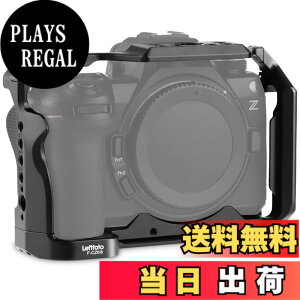 �y���������zLeftfoto �J�����P�[�W Nikon Z6III/Z5/Z6/Z7/Z6II/Z7II�p �A���J�x�[�X�t���J�����ی�t���[�����O Vlog�r�f�I�B�e�p�r�f�I�P�[�W �F�F�u���b�N