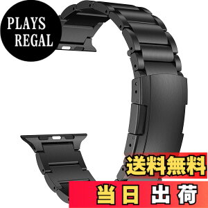 �y���������zMaKTech �`�^���o���h�A�����x���g�g�[�^�X�o�b�N���t���AApple Watch 11/10/9/8/7,Ultra 3/2/1,SE 3/2/1 [2025]�ɑΉ� �F�F�u���b�N�A�T�C�Y�F46mm/45mm/44mm/49mm