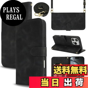 �y���������zSZBQBfg for iPhone 16 leather case �F�F����t��-�u���b�N�A�T�C�Y�FiPhone 16 Pro