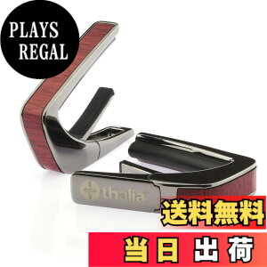�y���������z�^���A �J�| Thalia Capos Exotic Wood Series �M�^�[ 12�C���`�t���b�g�p�b�h�t�� �F�FPURPLE HEART / Black Chrome