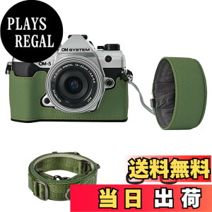 �y���������zVOVMOEYA �J�����P�[�X For Olympus OM-5/OM-D E-M5 III�COM-5�{�f�B�P�[�X For Olympus E-M5 III�J�����P�[�X OM5 �J�����ی�J�o�[ PU���U�[ D��l�W���t�� ��ʊJ�� �d�r���� �S�ʕی� �X�g���b�v