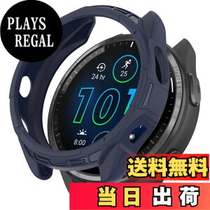 �y���������zHeeNia Garmin �Ή� �P�[�X �V���R���ގ� �ی�P�[�X �J�o�[ �Ռ��z�� ���y�� �_�� �Ռ��h�~ �C�菝�h�~ �ی�J�o�[�p �F�F�u���[�A�T�C�Y�FGarmin Forerunner 965