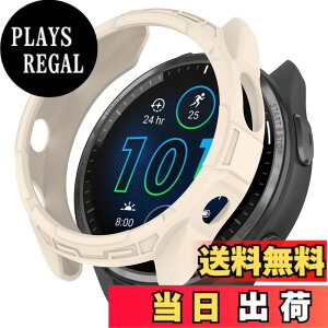 �y���������zHeeNia Garmin �Ή� �P�[�X �V���R���ގ� �ی�P�[�X �J�o�[ �Ռ��z�� ���y�� �_�� �Ռ��h�~ �C�菝�h�~ �ی�J�o�[�p �F�F�X�^�[���C�g�A�T�C�Y�FGarmin Forerunner 965