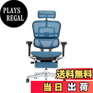 �y���������z�G���S�q���[�}��2(Ergohuman2) �I�t�B�X�`�F�A �F�F�t���[��:BLACK / ���b�V��:BLUE�A�T�C�Y�F�n�C�^�C�v�E�I�b�g�}������