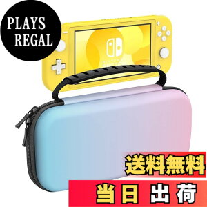 �y���������zSwitch/Switch�L�@EL/Switch Lite �P�[�X ATiC �X�C�b�` �L�������O�P�[�X ���[�o�b�O EVA�f�� �ϏՌ� �S�ʕی� �y�� �Q�[���J�[�h���[ �����^�ѕ֗� �F�FBluePink�A�T�C�Y�FSwitchLite�p