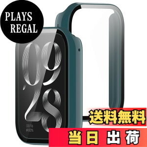 �y���������zBUITFOU For �V���I�~ Band 8 Pro �J�o�[ xiaomi smart band 8 pro �P�[�X �����^ PC+�K���X�f�� ��̌^ xiaomi(�V���I�~)band 8 pro �P�[�X�Ή� �S�ʕی� �����^ �����ȒP �ϏՌ� �����ߗ� �w��h�~ 