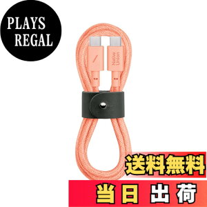 �y���������zNative Union�i�l�C�e�B�u���j�I���jType-C Belt Cable - 1.2m ������ USB-C to USB-C �[�d�P�[�u�� - iPhone 17 / 17 Pro / 17e�AiPhone Air�AiPad Pro/Air (M4)�AMacBook Air (M5)�AGalaxy S26 / S25�AFlip/Fold 7 �Ή� �F