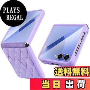 �y���������zHeeNia Samsung Galaxy Z Flip 6 5G �Ή� �P�[�X �J�o�[ TPU�\�t�g�q���W�ی� ����PU �ϏՌ� �����h�~ ��t�ȒP �J�����ی� ����ʕی� �����Y�ی� �����g�ѓd�b�P�[�X Samsung Galaxy Z Flip 6 5G 