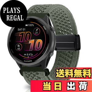 �y���������z[KeeFos] 22mm �o���h Garmin(�K�[�~��) Venu 4 45mm/Venu 3 45mm/2/Forerunner 570 47mm/265/255/Vivoactive 4/Active�Ή� �����o���h �i�C�����f�� ���C�o�b�N�� �}�O�l�b�g���o�b�N�� �ւ��x���g �҂ݕ� 