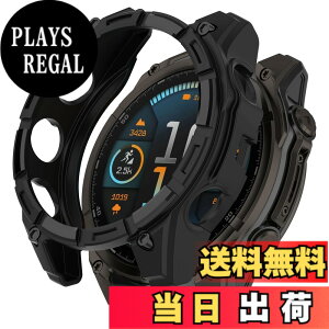 �y���������zHeeNia Garmin �Ή� �P�[�X �V���R���ގ� �ی�P�[�X �J�o�[ �Ռ��z�� ���y�� �_�� �Ռ��h�~ �C�菝�h�~ �ی�J�o�[�p �F�F�u���b�N�A�T�C�Y�FGarmin Fenix 8 47mm