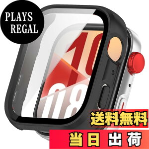�y���������zBUITFOU For HUAWEI(�t�@�[�E�F�C) WATCH FIT 4 Pro �J�o�[ HUAWEI WATCH FIT 4 Pro �P�[�X �����^ PC+�K���X�f�� ��̌^ �S�ʕی� �����^ �����ȒP �ϏՌ� �����ߗ� �w��h�~ ���h�~ �F�F�}�b�g�u