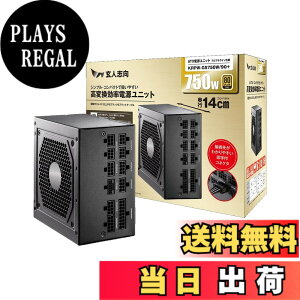 �y���������z���l�u�� �d�����j�b�g W �d�� 80 PLUS PC�d�� �F�F�u���b�N�A�T�C�Y�F4. 750W/�S�[���h/�t���v���O�C��/��