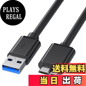 �y���������zAkkerds USB-A�I�X to microB�I�X �n�[�h�f�B�X�N�P�[�u�� USB3.0�P�[�u�� �����f�[�^�]�� �O�t��HDD SSD �n�[�h�h���C�u HD�J�����ȂǑΉ� 1.5M