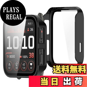 �y���������zBUITFOU For GARMIN Venu X1 �J�o�[ GARMIN(�K�[�~��) Venu X1 �P�[�X�Ή� �����^ PC+�K���X�f�� ��̌^ �S�ʕی� �����^ �����ȒP �ϏՌ� �����ߗ� �w��h�~ ���h�~ �F�F�u���b�N