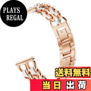 �y���������z[monomam] �X�}�[�g�E�H�b�` �x���g ���f�B�[�X �X�e�����X �`�F�[�� �����o���h �F�FROSE GOLD*WHITE�A�T�C�Y�F18mm