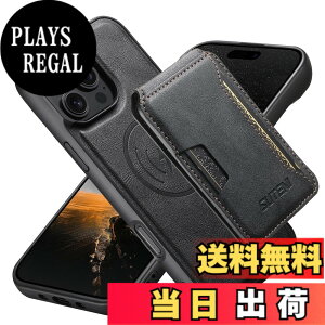 �y���������zJCGOOD iPhone 17/17Pro/17ProMax/17Air �P�[�X MagSafe ���C�����X�[�d �Ή� �w�ʃJ�[�h�P�[�X�t�� ������ �}�O�Z�[�t�Ή� �J�[�h���[ ���߉\�ȃX�^���h�@�\ ���O���\ ���C�z���J�o�[