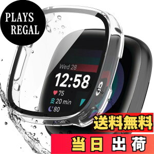 �y���������zBOOLINN For Fitbit sense2 �J�o�[/Fitbit versa4 �J�o�[ 3D���p�G�b�W �����^ PC+�K���X�f�� ��̌^ �t�@�[�E�F fitbit sense2 �P�[�X/fitbit versa4 �P�[�X �Ή� �����ߗ� �L�Y�h�~ �w��h�~ �ȒP��