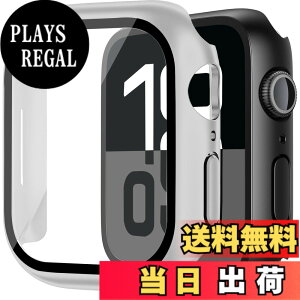 �y���������zJUNOVA Apple Watch ��̌^ �S�ʕی�P�[�X �K���X�t�B�������� �ϏՌ� PC�f�� �����ȒP �S���f���Ή� (Series 2 - Ultra 3 / SE - Series 11) �F�F�V���o�[�A�T�C�Y�F44mm