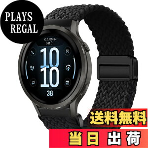 �y���������z[KeeFos] 18mm �o���h Garmin(�K�[�~��) Venu 4 41mm/Venu 3S 41mm/2S/Forerunner 265S/255S/255S Music/Vivoactive 4S 40mm/Vivomove 3S 39mm/Active S/Move 3S �Ή� �����o���h �i�C���� �ґg �ւ��x���g ���C�o�b�N���t