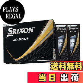 【送料無料】ダンロップ(DUNLOP) ゴルフボール SRIXON Z-STAR/Z-STAR XV/Z-STAR ダイアモンド/Z-STAR XV マスターズ 2025年モデル 色：ホワイト、サイズ：46.27ミリメートル