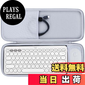�y���������zLebakort���[�P�[�X�ƌ݊����̂���Logicool���W�N�[��PEBBLE KEYS 2 K380sGR ���C�����X�L�[�{�[�h + PEBBLE MOUSE2 M350sGR���C�����X�}�E�X �Z�b�g �F�F�z���C�g