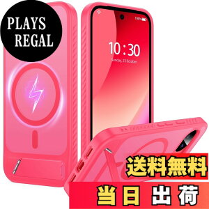 �y���������zFNDMIL Google Pixel Series �p �J�o�[ Mag-Safe�Ή� ���^ �F�F���[�Y�s���N[Magsafe�Ή�]�X�^���h�t���A�T�C�Y�FGoogle Pixel 10a