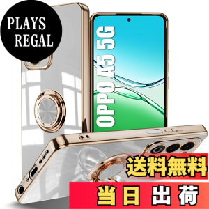 �y���������zLuFiYa �P�[�X �����O�t�� �J�o�[ TPU�f�� �X�^���h�@ �X�}�z�P�[�X �y�� �ϏՌ� ���� �C�菝�h�~ �����h�~ �ԍڃz���_�[ 360°��] �P�[�X �F�F�z���C�g�A�T�C�Y�FOPPO A5 5G