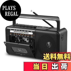 �y���������zGelielim ���W�J�Z FM/AM/���C�hFM�Ή� �J�Z�b�g�e�[�v�Đ�/�^�� �|�[�^�u���J�Z�b�g�v���[���[ AC100V/���d�r�d�l �z���C�g �F�F�u���b�N