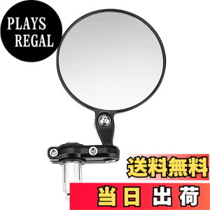 �y���������zKEMIMOTO �o�[�G���h�~���[ �o�C�N �Б�1�{ ������p �n���h���o�[�a13-21mm�Ή� �o�C�N�~���[ �ی^ �Ԍ��Ή� CNC�A���~�� �|�� �y�� �I�[�g�o�C�~���[ �ėp�~���[ �p�x�����\ ��