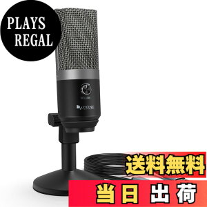 �y���������zFIFINE USB�}�C�N �R���f���T�[�}�C�N �C���z���[�q�t�� �}�C�N�X�^���h�������߉\ AB�^�C�v USB�P�[�u���t�� �P��w���� Skype ���C�u�z�M �Q�[������ PC�p Windows Mac PS4�Ή� K670 �F