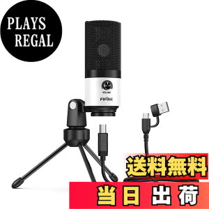 �y���������zFIFINE XLR�R���f���T�[�}�C�N �P��w���� �}�C�N �}�C�N�X�^���h�t�� K669C �F�F�z���C�g�A�T�C�Y�F�}�C�N(�G���g���[�^)