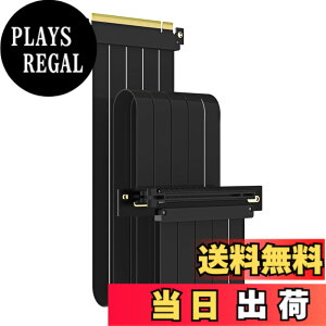 �y���������zGLOTRENDS PCIe 4.0 X16���C�U�P�[�u�� GPU �}�E���g�p PCI-E Gen4�Ή� 32GB/s���x �F�F�u���b�N�A�T�C�Y�F1000mm