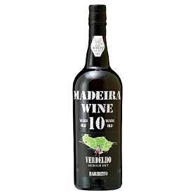 ワイン／マディラワインヴィニョス バーベイト　マデイラ　ヴェルデーリョ　10年　750ml　中辛口　19%／500ml