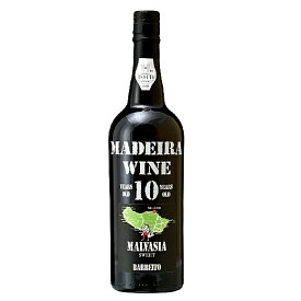 ワイン／マディラワインヴィニョス バーベイト　マデイラ　マルヴァジア　10年　甘口　19%／750ml