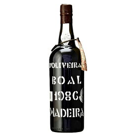 ワイン／マディラワインペレイラ・ドリヴェイラ　ママデイラ　ブアル　1986　中甘口20%／750ml