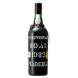 ワイン／マディラワインペレイラ・ドリヴェイラ　マデイラ ブアル　1982　中甘口20%／750ml