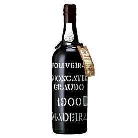 ワイン／マディラワインペレイラ・ドリヴェイラ　マデイラ　モスカテル　グラウ—ド　1900　甘口20%／750ml【対象】