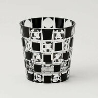 雑貨／酒グッズ　KUROCO　玉市松（タマイチマツ）　ミニオールド　ロックグラス
