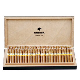 【ドライシガー】　コイーバ・　ショート（50本入）オフィシャルヒュミドールセット・2020 限定　ギフトモデル　クラブシガリロ系　（キューバ葉巻）