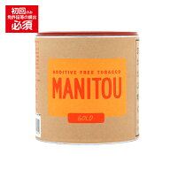 【シャグ刻葉】　マニトウ（紙缶）ゴールド　80g　＆モールセット【E】〔ビター系〕〔プレーン系〕※パッ…